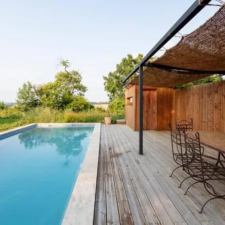 Beautiful Chartreuse With Swimming Pool Villa